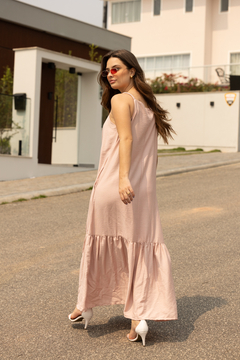 VESTIDO LUISA- ROSA PÓ - comprar online