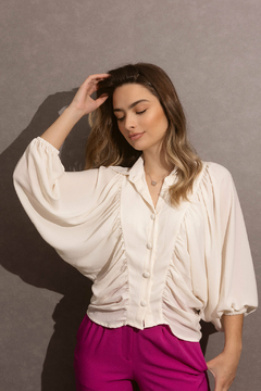 CAMISA YUMI - OFF WHITE