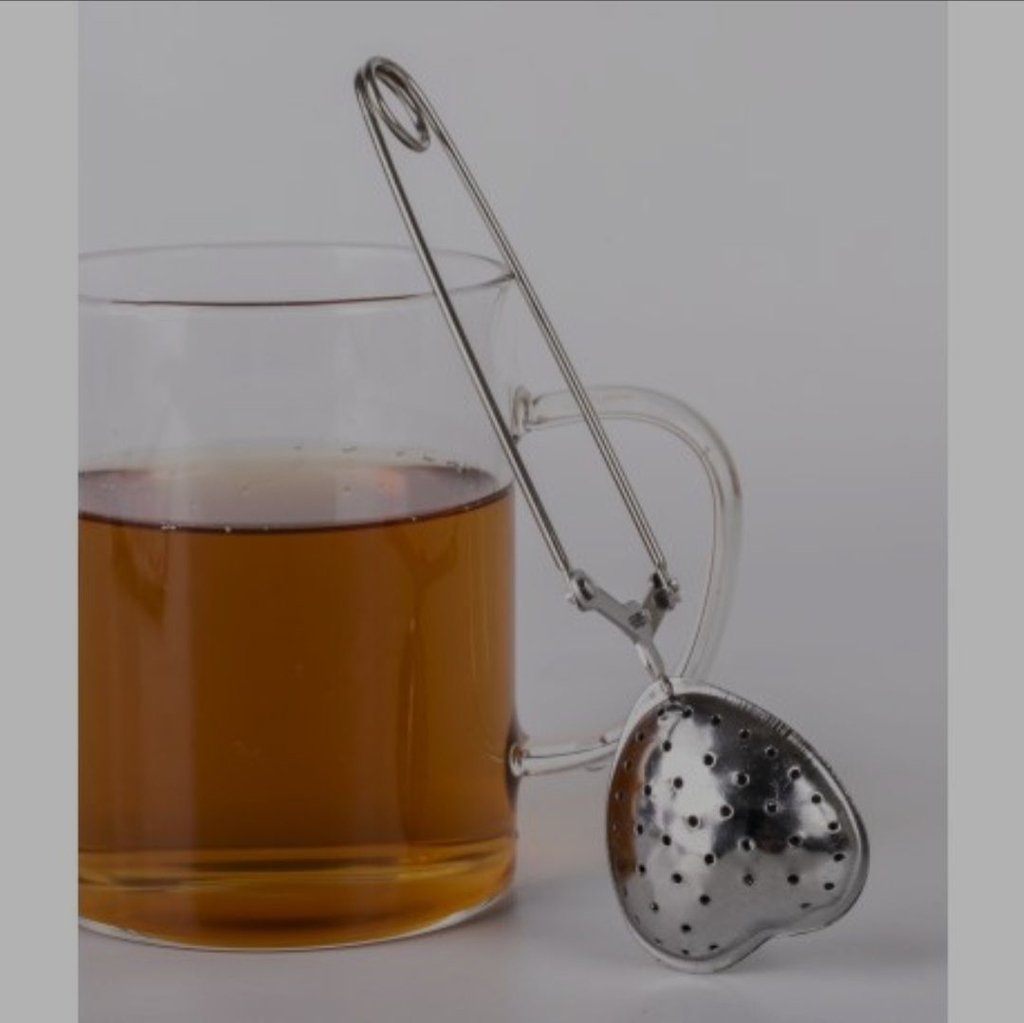 Infusor de té en forma de corazón tea time