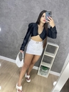 Cropped Aro Preto