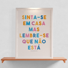 Quadro Sinta-se Em Casa