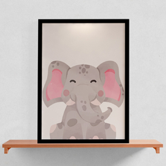 Quadro Elefante Safari na internet