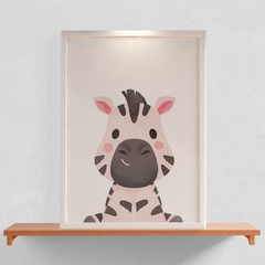 Quadro Zebra Safari - comprar online