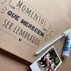 Kit Scrapbook Momentos para Lembrar + Foto - comprar online