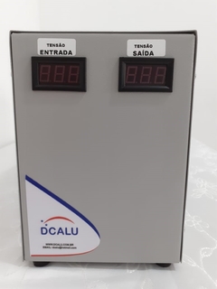 Estabilizador Especial Dcalu 7,5 Kva Duo - Entrada 220v Saída 220v - comprar online