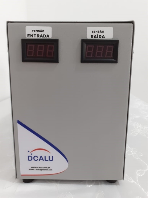 Estabilizador Especial Dcalu 7,5 Kva Duo - Entrada 220v Saída 220v