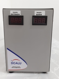 Estabilizador Especial Dcalu 7,5 Kva Modelo 1203 - Entrada 220v Saída 220v Regula saída em 3% - comprar online