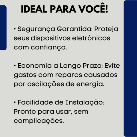 Estabilizador Energia 3Kva 3000Va 220v - Monofásico/Bifásico