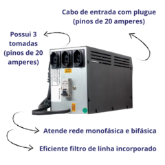 Estabilizador Dcalu 5kva (5000va) Entrada 220v Saída 220v - loja online