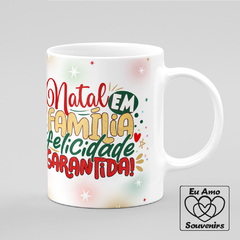 Caneca Natal Em Família Feicidade Garantida na internet