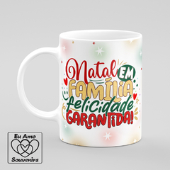 Caneca Natal Em Família Feicidade Garantida