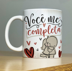 Caneca Você Me Completa Casal