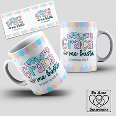 Caneca A Tua Graça Me Basta