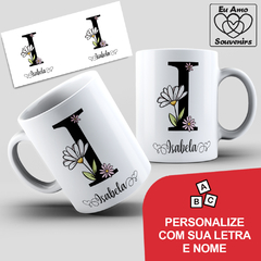 Caneca Alfabeto Com Inicial e Nome na internet