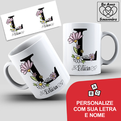 Imagem do Caneca Alfabeto Com Inicial e Nome