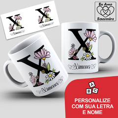 Imagem do Caneca Alfabeto Com Inicial e Nome