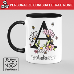 Caneca Alfabeto Com Inicial e Nome na internet