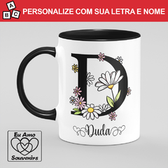 Imagem do Caneca Alfabeto Com Inicial e Nome