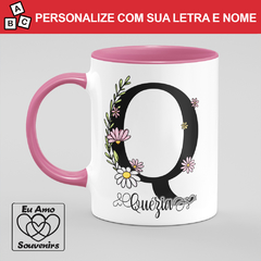 Caneca Alfabeto Com Inicial e Nome na internet