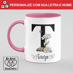 Imagem do Caneca Alfabeto Com Inicial e Nome