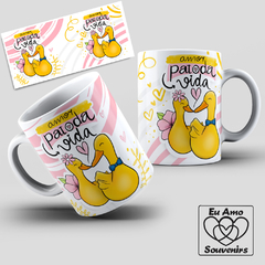 Caneca Amor Patoda Vida