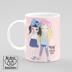 Caneca Best Friends Ever Amizade de Escola