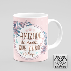 Caneca Best Friends Ever Amizade de Escola