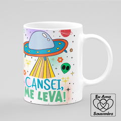 Caneca Cansei Me Leva - Eu Amo Souvenirs