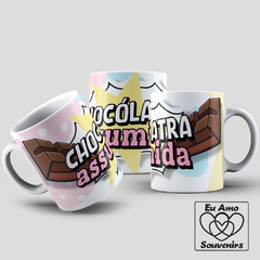 Caneca Chocolatra Assumida Barra