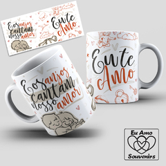 Caneca E Os Anjos Cantam Nosso Amor Namorados - comprar online