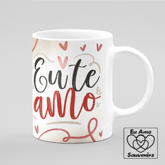 Caneca Então Fica Combinado Assim Eu E Você Juntos Até O Fim Cupido - Eu Amo Souvenirs