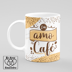 Caneca Eu Amo Café