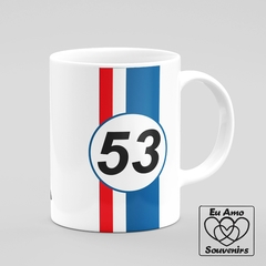 Caneca Eu Amo Fusca Herbie