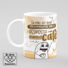 Caneca Flork Eu Não Sei Qual era a Pergunta