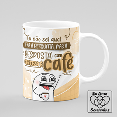 Caneca Flork Eu Não Sei Qual era a Pergunta