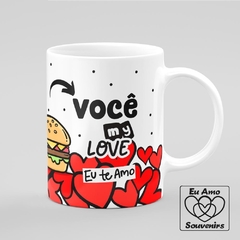 Caneca Eu Não Vivo Sem Você