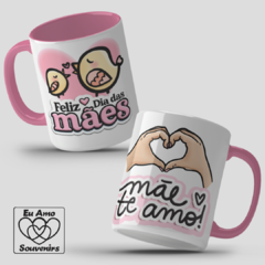 Caneca Feliz Dia das Mães - loja online