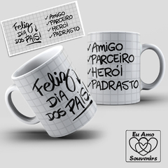 Caneca Feliz Dia dos Pais Padrasto