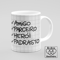 Caneca Feliz Dia dos Pais Padrasto