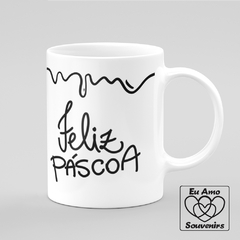 Caneca Feliz Páscoa - Eu Amo Souvenirs