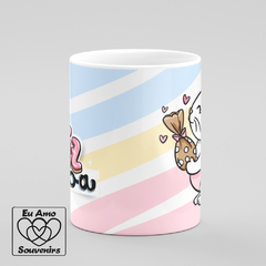 Caneca Feliz Páscoa Coelho - comprar online