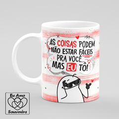 Caneca Flork Estou Fácil Pra Você