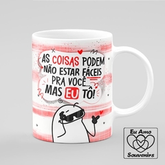 Caneca Flork Estou Fácil Pra Você