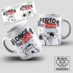 Caneca Flork Longe Faz Falta