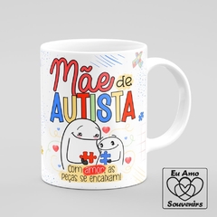 Caneca Flork Mãe de Autista