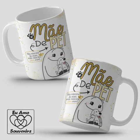 Caneca Flork Boneco Palito Para a Melhor Mãe do Mundo!Cod369