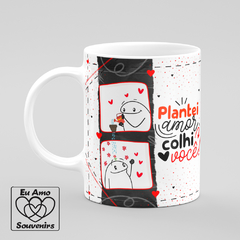 Caneca Flork Plantei Amor Colhi Você