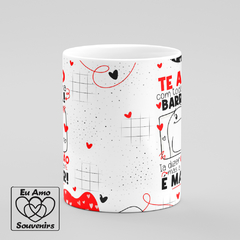 Caneca Flork Te Amo com Toda a Minha Barriga