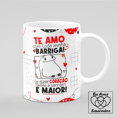 Caneca Flork Te Amo com Toda a Minha Barriga