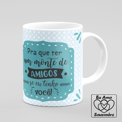 Caneca Friendship Mensagem Amizade